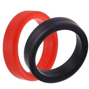 Anneau de pénis noir en Silicone souple de qualité supérieure retardant l'éjaculation anneaux de pénis petits jouets sexuels pour hommes produits masculins en ligne Sex <span class=keywords><strong>Shop</strong></span> - Product Image 1