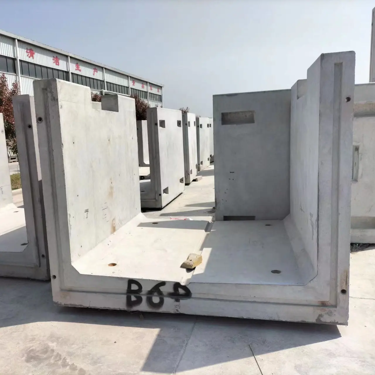 Precast drain pipe utility duct Box culvert concrete mould making machine