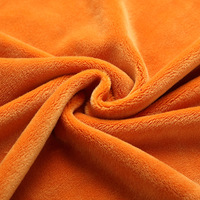 Ultra-Weicher 100% Polyester Abriebfester Schwerer Silberfuchs-Samt Kettengewirkter Goldener Nerz-Basisstoff Brokat-Gewebe