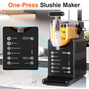 Compact Space-saving Portable 5 Preset Settings Temperature Control <b>Ice</b> Cream Slush <b>Machine</b> Anti-drip Spout Household Use 2L - Product Image 2