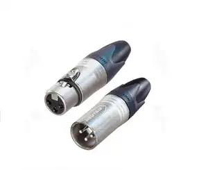 Tipo de solda, 10 macho e 10 fêmea plugue conector de cabo microfone 3 pinos xlr soquete de áudio