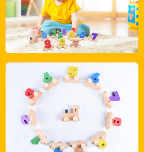 Suministro de juguetes de <span class=keywords><strong>madera</strong></span> juguetes de 0-9 digital <span class=keywords><strong>tren</strong></span> divertido digital niños <span class=keywords><strong>tren</strong></span> temprano de la educación y la inteligencia - Product Image 3