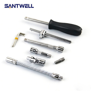 Venta Directa de Fábrica, Juego de Llaves de Trinquete para Reparación Automotriz de 46 Piezas con Liberación Rápida y Enchufe de 1/4 de Pulgada, OEM, Económico - Product Image 5