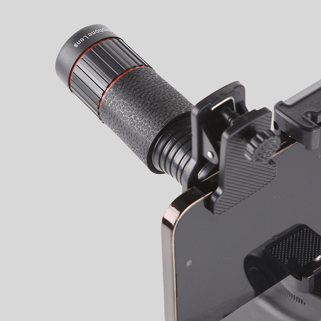 32X Zoom Lens for Smartphones Universal Clip & Tripod for Camping Hiking Photography & Sports Events