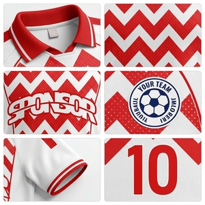 Maglia da Calcio Personalizzata con Stampa Digitale, Traspirante, Manica Corta, 100% Poliestere, <span class=keywords><strong>Slim</strong></span> Fit, Stile Retrò, Streetwear - Product Image 4