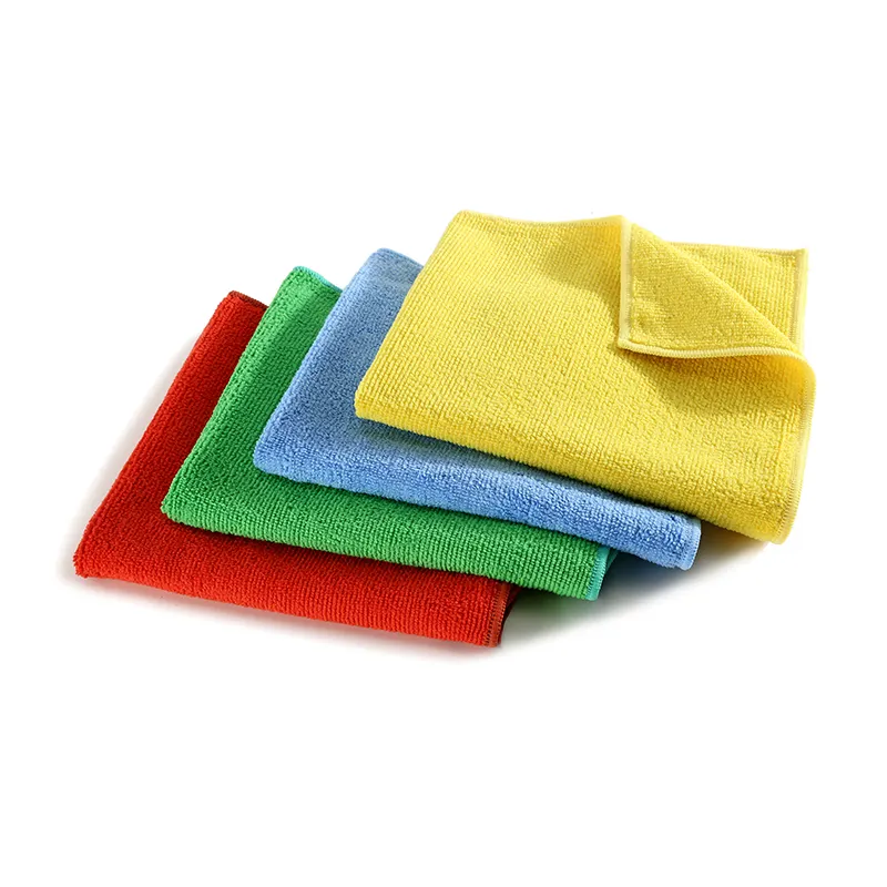 Microfiber Handdoek 40X40 80 Polyester 20 Polyamide Keuken Carwash Microfiber Reinigingsdoek Voor Het Wassen Van Auto