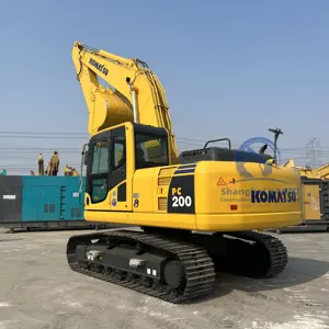 Venda escavadeira usada Komatsu pc200 pc220 para venda