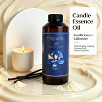 Huile Essentielle Parfumée Vanille Riche et Crémeuse pour Bougies, Huile de Parfum pour Bougies de Luxe, Stock Personnalisé Disponible