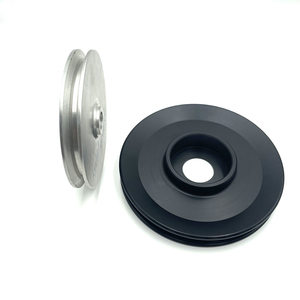 Ròng rọc đai phẳng bằng nhôm POM gia công CNC tùy chỉnh OEM độ chính xác cao - Product Image 6