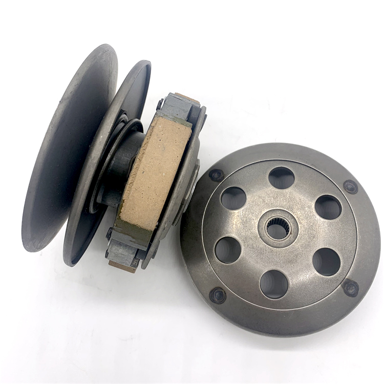 Chanoc Complete Clutch Assembly Rear Clutch Drive Pulley