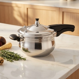 Casserole à pression multifonctionnelle écologique en acier inoxydable pour cuisinières à gaz et à induction domestiques, grande capacité universelle - Product Image 2
