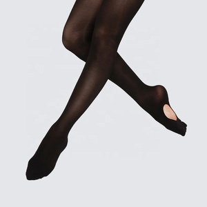 Dttrol D004820 Mädchen Balletts trumpf hose Cabrio Ballett tanz für Erwachsene Atmungsaktive Strick ballett Cabrio Tanz strumpfhose - Product Image 4