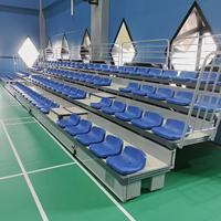 Tribune Foot Grandstand Gradins portables Stadium Chaises Bleacher pour l'extérieur