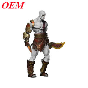 Statue en PVC de <span class=keywords><strong>Kratos</strong></span>, Dieu de la Guerre, 18 cm, figurine d'<span class=keywords><strong>action</strong></span>, couleur et logo personnalisés, jouet de dessin animé pour collectionneurs - Product Image 4