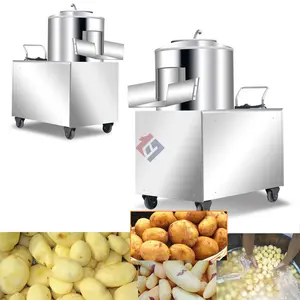 Otomatik patates yıkama soyma makinesi yapma fiyat üretici
