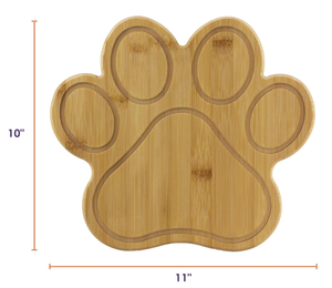 Planche à découper ovale écologique en bambou, plateau à charcuterie et fromages, plateau de service amusant, cadeau pour les amoureux des chiens et des chats - Product Image 6