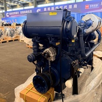 Moteur diesel marin 6 cylindres Weichai WD12 WP12 Baudouin 6W126MC400 400ch 450ch pour bateau
