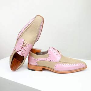 รองเท้าอ็อกซ์ฟอร์ดแบบผูกเชือกสำหรับผู้ชาย ปี 2026 คุณภาพสูง สไตล์ลำลองสำหรับธุรกิจ หนังแท้ ด้านบนกันน้ำ ระบายอากาศได้ดี ดีไซน์ Evergreen - Product Image 4