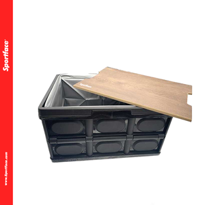 Sportface Waterproof Outdoor Multifunctional folding box Collapsible Foldable Storage Box
