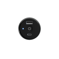 Cargador de Coche 3 en 1 para Starlink Mini, Adaptador de Alta Potencia de 60W DC+USB-C+USB-A con Función Boost, para Autocaravanas, Camiones, Yates, Camping al Aire Libre