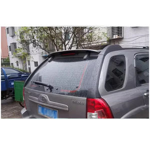 Alerón trasero de techo para <span class=keywords><strong>KIA</strong></span> <span class=keywords><strong>Sportage</strong></span> 2016 2017 2021, alerón de ventana, accesorios negros brillantes, alerón trasero de plástico ABS para maletero de coche - Product Image 3