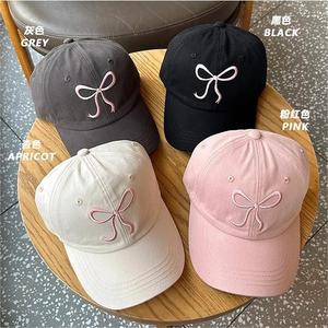 2025 Custom Logo 3d <b>Bow</b> Embroidered Baseball Cap Adjustable Outdoor <b>Bow</b> Trucker Hat Custom Caps Trucker Hats Baseball Caps - Product Image 1