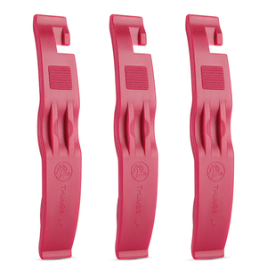 Dioche Leva Pneumatico Bici Professionale - Strumento di Riparazione Pneumatici per Bicicletta in Acciaio al Carbonio Temprato a Kit Ruote 3 Pezzi con Leve Cambiogomme, Copertoni Levagomme Plastica e