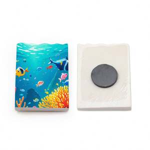 Imanes de Refrigerador Personalizados con Ciudades y Países del Mundo, Recuerdos Turísticos, Imán de Resina Personalizado del Mundo Submarino, Recuerdo Turístico - Product Image 4