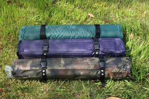 Colchoneta inflable automática individual con logotipo personalizado, colchoneta para acampar al aire libre a prueba de humedad, colchoneta inflable - Product Image 5