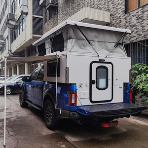 Camper léger pour pick-up 4x4 à plateau court de 6 pieds, en fibre de verre, coulissant, pour tente moderne, personnalisé, à vendre - Product Image 2
