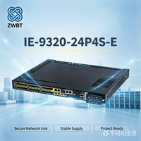 Cisco IE-9320-24P4S-E Enterprise Switch 24PoE+4SFP Ports 370W PoE Budget Rack Mount Industrial Chassis