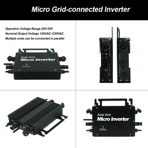 Microinversor Solar para Red Eléctrica GT-300 300W DC AC Onda Sinusoidal Pura para Uso Doméstico - Product Image 5