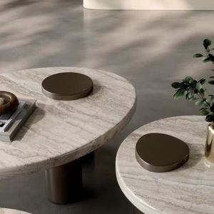 <span class=keywords><strong>Mesa</strong></span> de <span class=keywords><strong>centro</strong></span> ovalada contemporánea de lujo, mesas de <span class=keywords><strong>Centro</strong></span> de Piedra travertina, muebles de Sala, juego de <span class=keywords><strong>mesa</strong></span> de <span class=keywords><strong>centro</strong></span> de mármol - Product Image 5