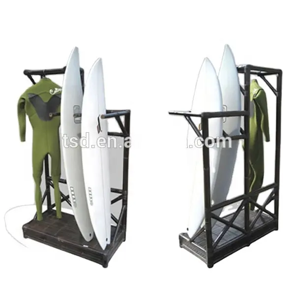 custom retail surf shop metal electric surfboard display stand,surfboard display rack