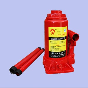 Gato hidráulico manual QYL 10T de 10 toneladas, gato vertical de acero para reparación de automóviles - Product Image 1