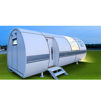 Camping pas cher Capsule House 3 Chambres Pliable Petites Maisons Modulaires De Luxe Maisons Préfabriquées Navire Maisons Modernes