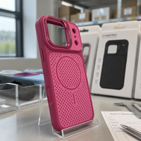 Coque de téléphone avec support magnétique, dissipation thermique, antichoc, en TPU, avec support d'objectif en métal pour iPhone Samsung S26 ULTRA