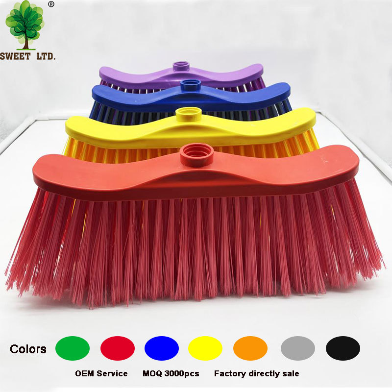 Indoor Outdoor Soft Bristle Brooms for