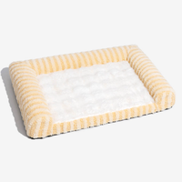 Einfaches, modisches, abnehmbares, großes orthopädisches Hundebett zur Angstlinderung, warmes, bequemes Plüsch-Katzenbett – abnehmbar, waschbar, für draußen geeignet