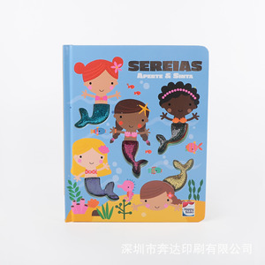 Tùy Chỉnh Đóng Khung Trẻ Em Của Cuốn Sách Tiếng Anh Hội Đồng Quản Trị Trẻ Em Màu Vẽ Đầu Giáo Dục Kỹ Thuật Số In Nổi Sớm Phát Triển Giấy - Product Image 2