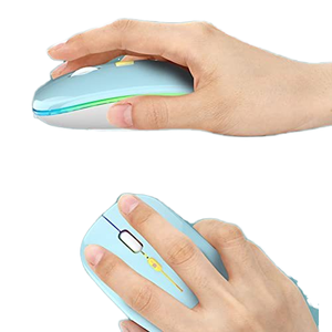 Ratón Inalámbrico Bluetooth para Oficina con Interfaz USB, Mini Ratón Láser Inalámbrico 2.4G para Juegos, el Más Vendido, para Apple MacBook Pro - Product Image 5