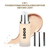 Fond de Teint Liquide Mat Vegan Haute Qualité Longue Durée Couvrance Totale Contrôle du Sébum pour le Visage (OEM)