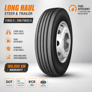 ยางรถบรรทุกหนักแบบใหม่ ดีไซน์ยอดนิยม 11R22.5 ยางรถบรรทุก 1200r20 11.00R20 ยางเรเดียลสำหรับรถบรรทุก ขาย - Product Image 1