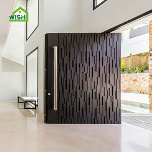 Conception moderne de <span class=keywords><strong>porte</strong></span> pivotante <span class=keywords><strong>d</strong></span>'<span class=keywords><strong>entrée</strong></span> de villa de sécurité de fantaisie <span class=keywords><strong>Porte</strong></span> pivotante avant <span class=keywords><strong>en</strong></span> <span class=keywords><strong>bois</strong></span> <span class=keywords><strong>massif</strong></span> de luxe - Product Image 3