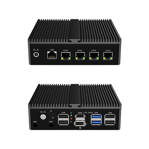 N100 N150 <span class=keywords><strong>Mini</strong></span>-Pc G30W Sans Ventilateur <span class=keywords><strong>Nas</strong></span> 8Gb 16Gb 16 Ram 2.5G Lan I226-V Routeur Intel Cpu Alder Laker Lake <span class=keywords><strong>Mini</strong></span> Pc - Product Image 3