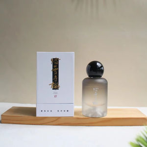 ขวดน้ำหอมเปล่าสำหรับผู้หญิงบรรจุภัณฑ์น้ำหอมสีชมพูฝ้าสำหรับผู้หญิงขนาด30มล. 50มล. 100มล. หรูหราโลโก้ออกแบบได้ตามต้องการ - Product Image 4