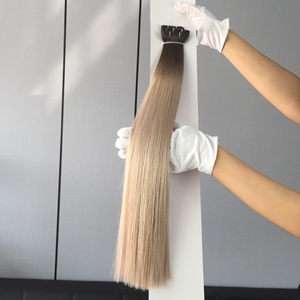 Extensiones de Cabello Humano Virgen Eslavo con Trama a Máquina, Cabello Europeo, Trama Fina Invisible, Alta Densidad, Paquetes de Cabello Natural para Mujeres - Product Image 5