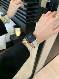 Trampa de tinta etal Hain, atch ltra 8 7 6 Camelia eather ouble y ich atch 49mm 45mm 42mm 41mm 38mm 40mm - Product Image 6