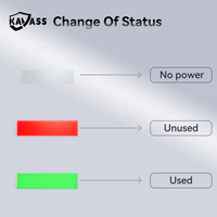 KAVASS IoT Wireless Surface Mount Smart Geomagnetic Outdoor Facile à installer Capteurs de détection de véhicules de stationnement Solutions de guidage