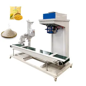 5kg 50kg Multifunctional Wood Pellet Packing Machine Plastic Particles Grain Animal Feed Seed Packing Machine